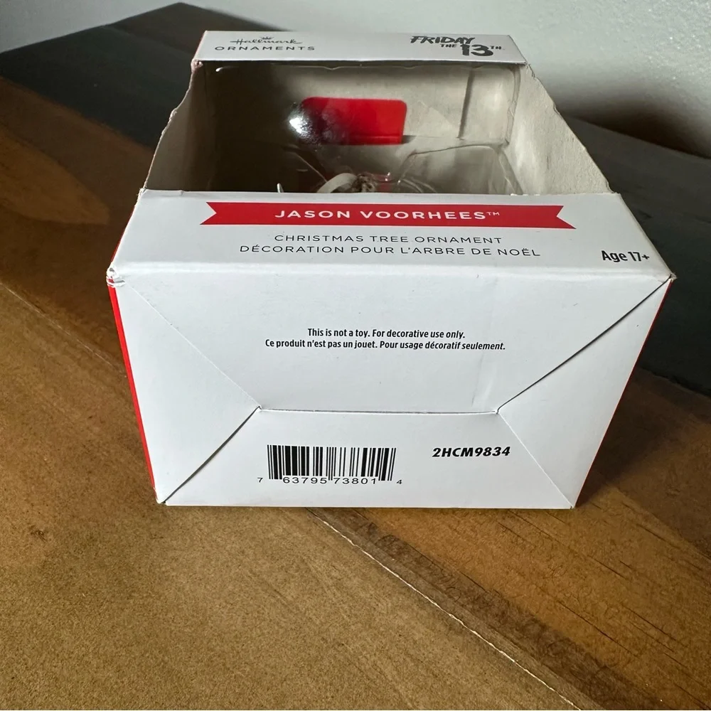 Hallmark Jason Voorhees Friday The 13th Christmas Ornament Horror Collectible - Picture 4 of 6